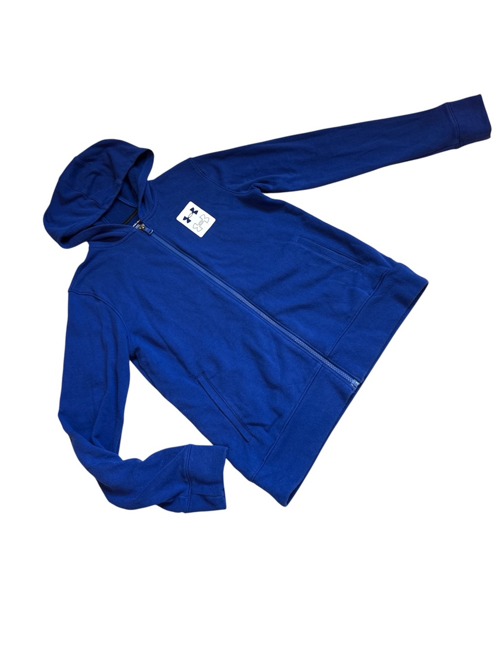 Under Armour Kids Royal Blue Full-Zip Hoodie